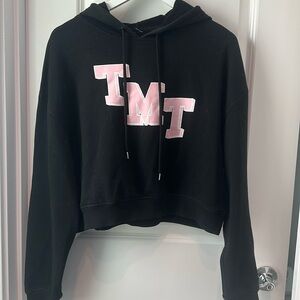 TMT The Morning Toast Black Hooded Sweatshirt